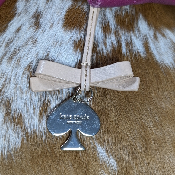 Kate Spade Westbury Drawstring Opus Berry Pink Shoulder Bag Tote - Picture 13 of 14